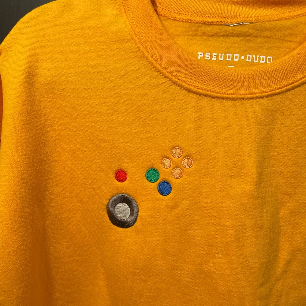 pseudodudo N64 Controller Sweater - Embroidered